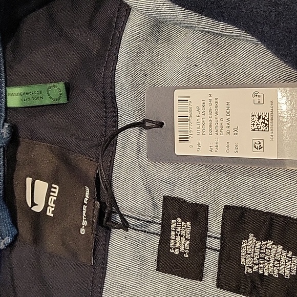 G-star utility flap denim jacket - Picture 3 of 8